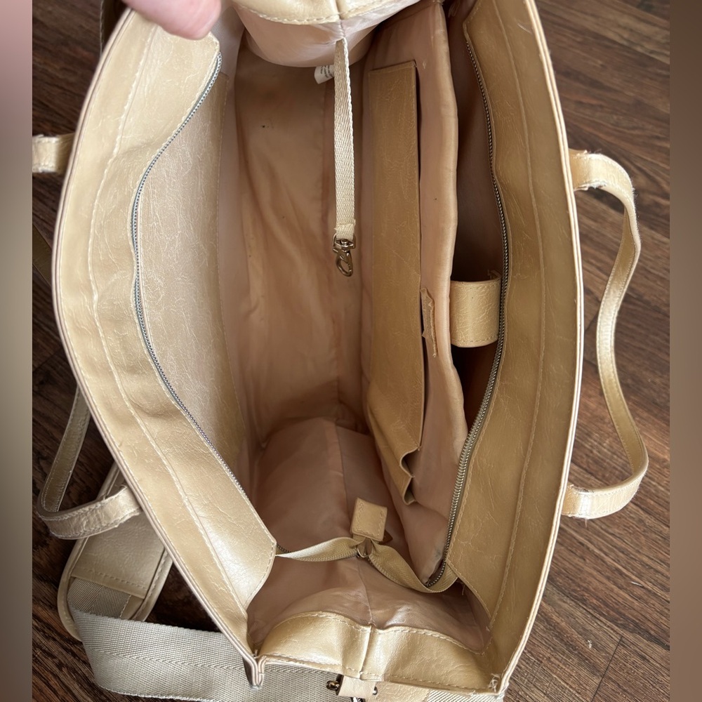 BEIS The Work Tote in Beige - Picture 11 of 16